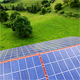 Solaranlage auf dem Blockheizkraftwerk in Heggelbach