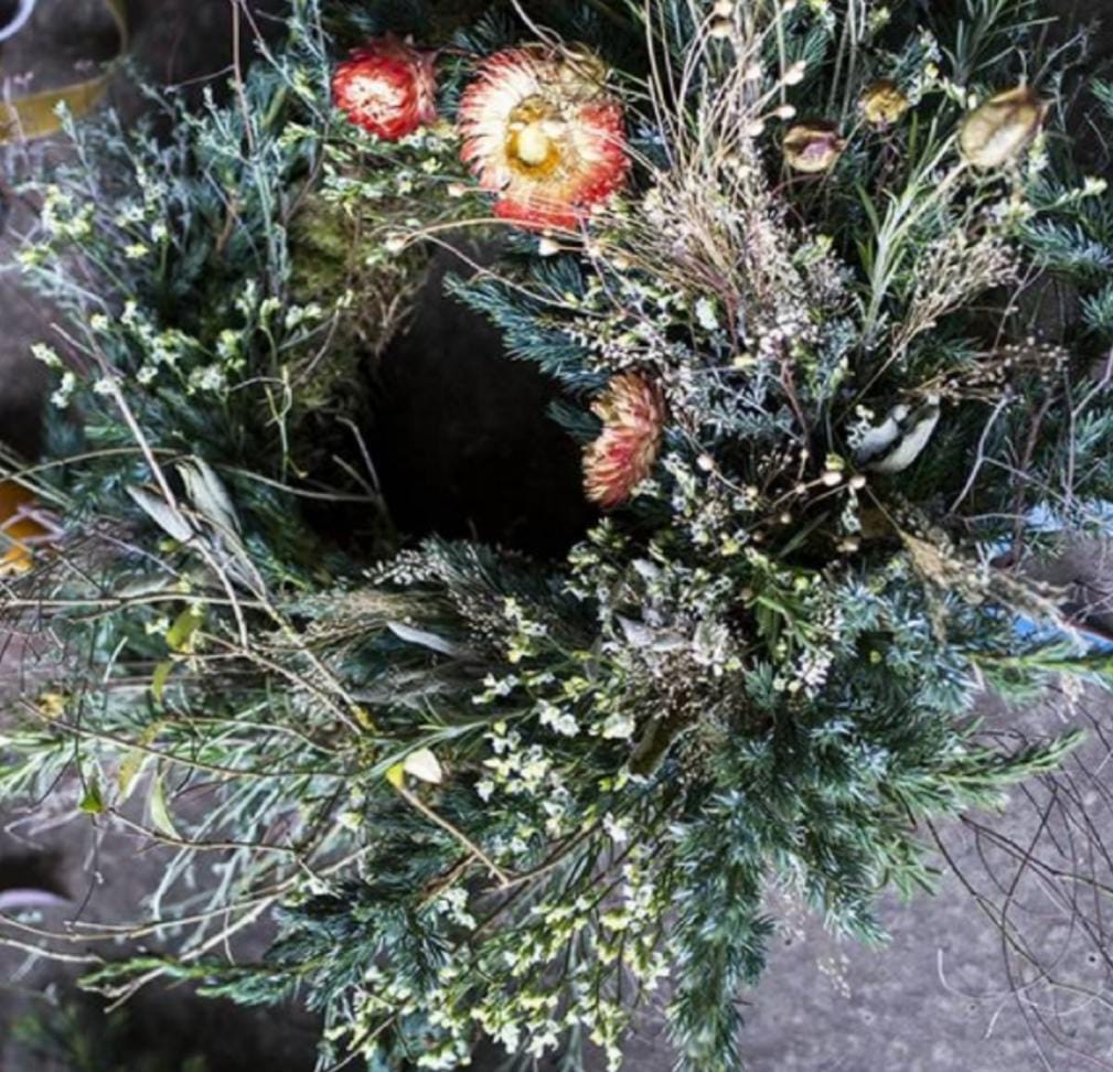 Adventskranz Special Punsch & Plätzchen 