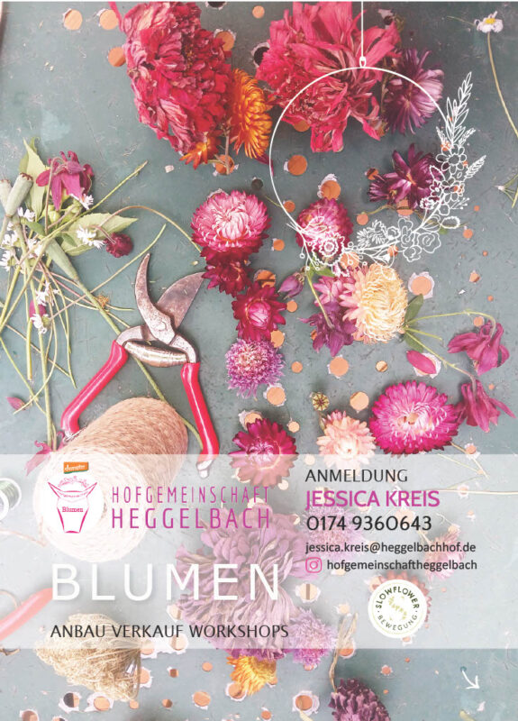 Trockenblumen Halbkranz Herbstzauber